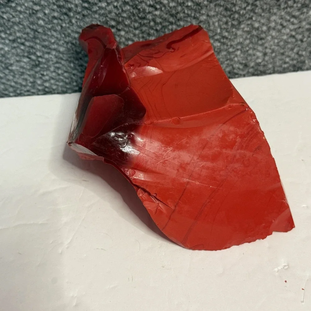 Red Slag Glass Chunk Ruby Cullet Art Glass Rock Display 5+ Lb Aquarium Landscape
